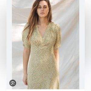 Christy Dawn Ruth Dress - Floral Green